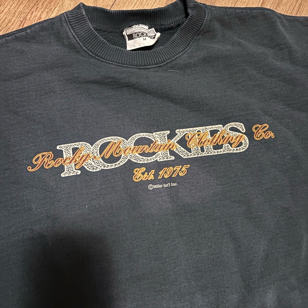 Vintage Rocky Mountains Clothing Rockies
